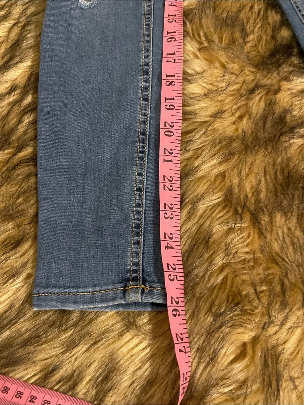 Free People Classic High-Rise Distressed Women's Jeans 26